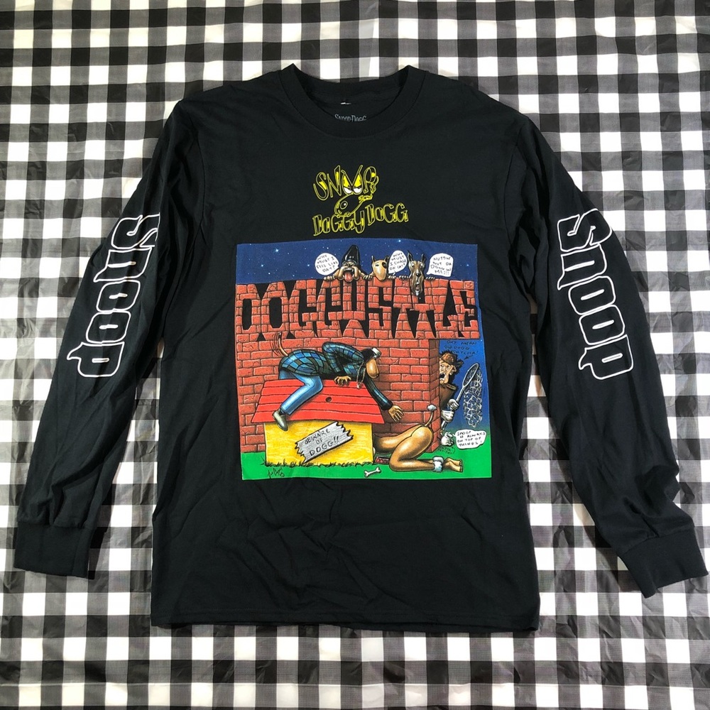 Snoop Dogg Doggystyle album cover Long Sleeve Tee - Picture 1 of 8